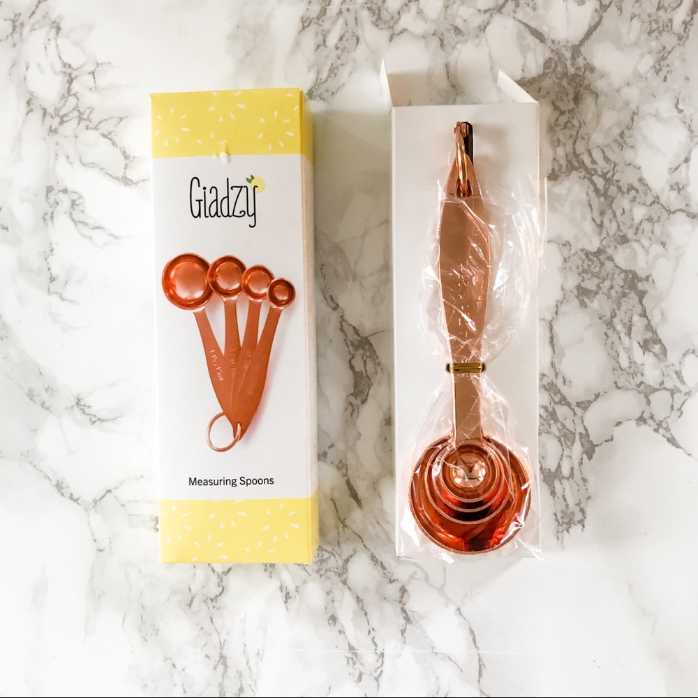 NEW Giadzy Copper Measuring Spoons
